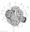Fig. 07 - Multiple port snap swivel coupling and kit