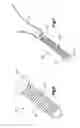 Fig. 08 - Tack or drive screw for securing a prosthesis to bone and associated instrumentation and method