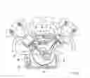 Fig. 02 - Internal combustion engine having a cylinder crankcase and a V-shaped cylinder configuration