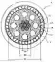 Fig. 01 - Coaxial cable and multicoaxial cable