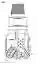 Fig. 02 - Hybrid drill bit