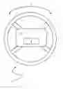 Fig. 01 - MOTOR VEHICLE WITH A TOUCHPAD IN THE STEERING WHEEL AND METHOD FOR ACTUATING THE TOUCHPAD