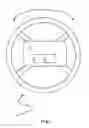 Fig. 02 - MOTOR VEHICLE WITH A TOUCHPAD IN THE STEERING WHEEL AND METHOD FOR ACTUATING THE TOUCHPAD