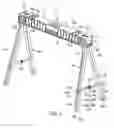 Fig. 02 - Folding sawhorse
