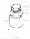Fig. 04 - Child safety closing device with first opening indicator screw and ring
