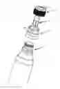 Fig. 01 - Fillable closure device with triggering pushbutton