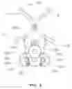 Fig. 09 - Remote-controlled fluttering object capable of flying  forward in upright position