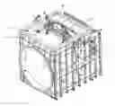 Fig. 01 - SHUT-OFF SYSTEM HAVING A PIVOT FLAP FOR LARGE PIPE CROSS-SECTIONS