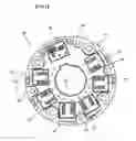 Fig. 04 - Electrical rotating machine with improved heat sink cooling