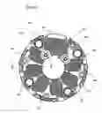 Fig. 05 - Electrical rotating machine with improved heat sink cooling