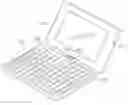 Fig. 01 - Foldable keyboard for portable computer