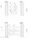 Fig. 02 - Pixels having extra-planar fringe field amplifiers for multi-domain vertical alignment liquid crystal displays
