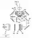 Fig. 42 - Projection apparatus with linear fresnel lens and transparent screen therefor