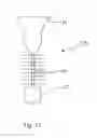 Fig. 09 - Delineating pole having an anchoring base and spring cartridge for snow based applications