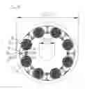 Fig. 04 - Ventilating device for providing a zone of clean air