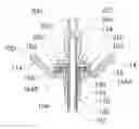 Fig. 01 - Tearaway sheath assembly with split hemostasis valve seal