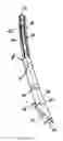 Fig. 07 - Device for forming a bore to facilitate insertion of an arcuate nail into a bone