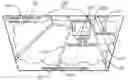Fig. 01 - Turn by turn graphical navigation on full windshield head-up display