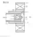 Fig. 14 - Combustor for a gas-turbine engine with angled pilot fuel nozzle