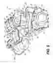 Fig. 06 - Lubrication system for a dry sump internal combustion engine
