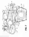 Fig. 08 - Lubrication system for a dry sump internal combustion engine