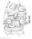 Fig. 35 - Lubrication system for a dry sump internal combustion engine