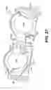Fig. 41 - Lubrication system for a dry sump internal combustion engine