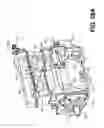 Fig. 43 - Lubrication system for a dry sump internal combustion engine