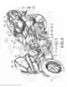 Fig. 04 - Scooter type motorcycle equipped with fuel cell system