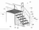 Fig. 01 - Method and apparatus for a stair assembly