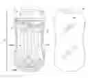 Fig. 01 - Package for holding and displaying shaving razors