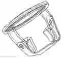 Fig. 01 - Magnifier device for mounting to a container