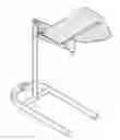 Fig. 01 - Standalone, mobile and adjustable stand and tray