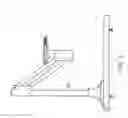 Fig. 06 - Standalone, mobile and adjustable stand and tray