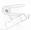 Fig. 09 - Standalone, mobile and adjustable stand and tray