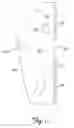 Fig. 12 - Wall-avoiding self-balancing mount for tilt positioning of a flat panel electronic display