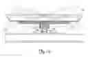 Fig. 16 - Wall-avoiding self-balancing mount for tilt positioning of a flat panel electronic display