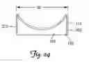 Fig. 25 - Wall-avoiding self-balancing mount for tilt positioning of a flat panel electronic display