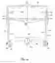 Fig. 30 - Wall-avoiding self-balancing mount for tilt positioning of a flat panel electronic display