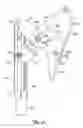 Fig. 32 - Wall-avoiding self-balancing mount for tilt positioning of a flat panel electronic display