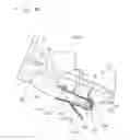 Fig. 22 - Knee protecting airbag device