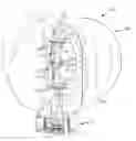 Fig. 01 - Vertical axis wind turbine and generator therefore