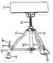 Fig. 01 - Ergonomic musician's stool