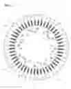 Fig. 02 - Motor with stator configuration for increased coil length and coil space factors