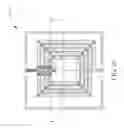 Fig. 11 - Stacked structure of a spiral inductor
