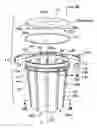 Fig. 01 - Cheese container, cheese block and method of branding cheese