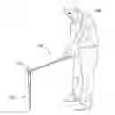 Fig. 01 - Golf swing training apparatus and method