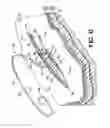 Fig. 10 - Methods for using self-retaining sutures in endoscopic procedures