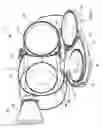 Fig. 06 - CYCLONIC SURFACE CLEANING APPARATUS WITH A SPACED APART IMPINGEMENT SURFACE