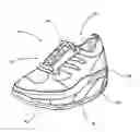 Fig. 01 - Layered footwear assembly with an arcuate undersurface